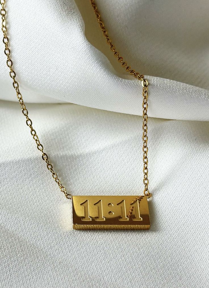 Anti-Tarnish 11:11 Pendant