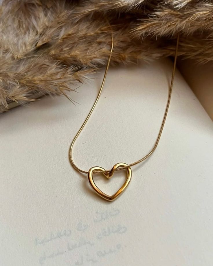 Anti-Tarnish Heart Pendant